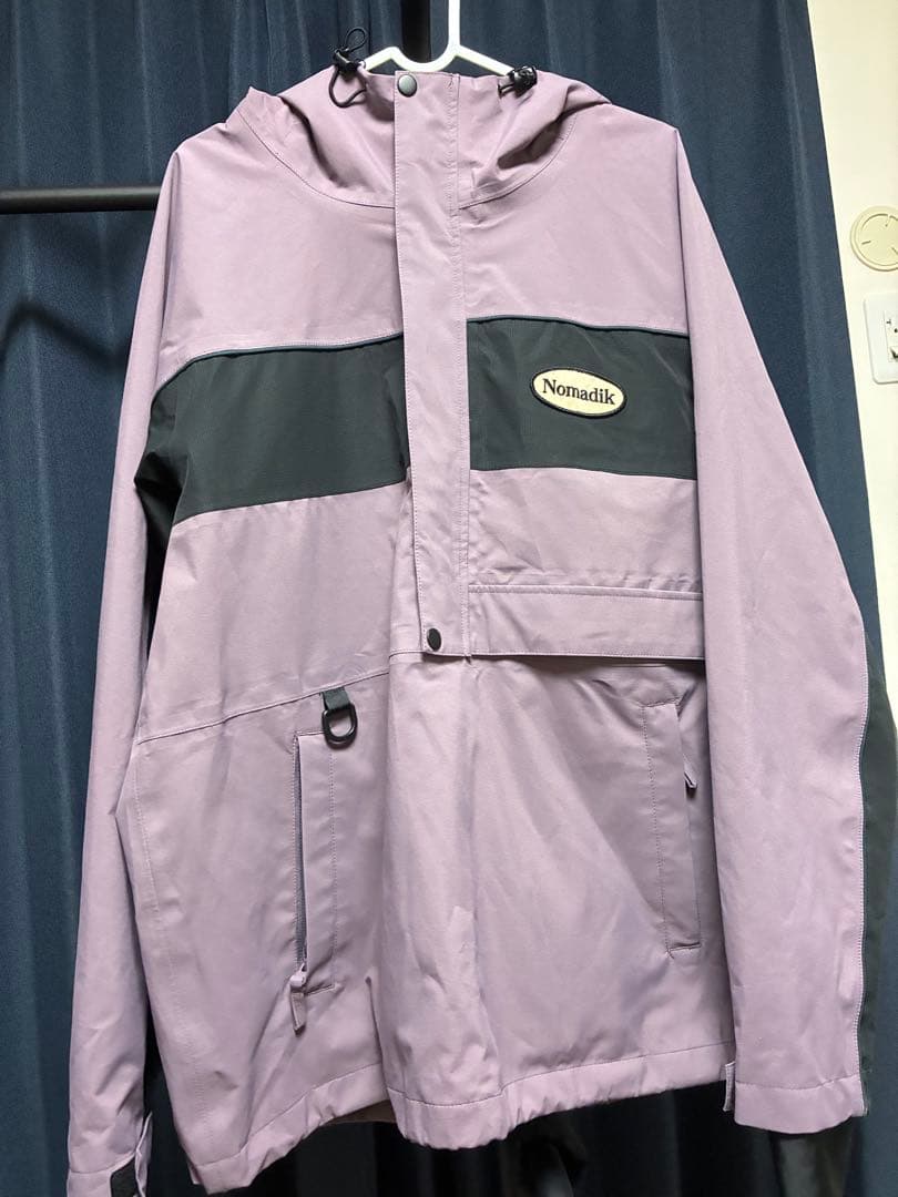 nomadik ノマディック　アノラックジャケット　スノーボード　パープル　L