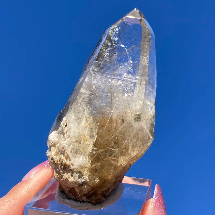 ガネーシュヒマールクォーツ 原石 ポイント