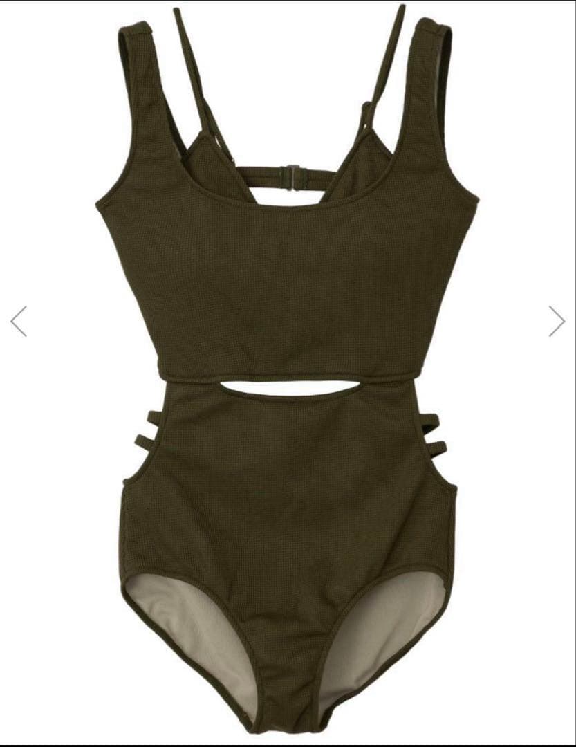 【美品】ameri vintage hole onepiece swimwear