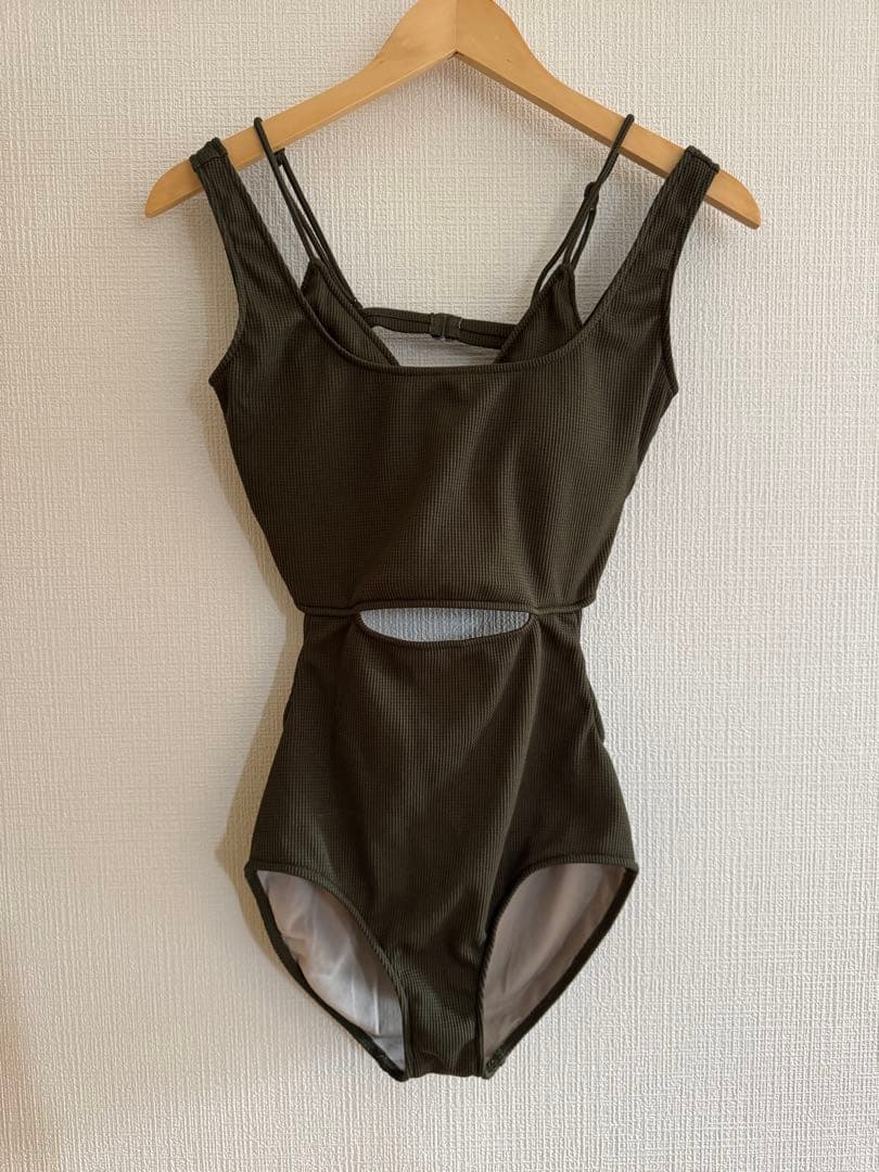 【美品】ameri vintage hole onepiece swimwear