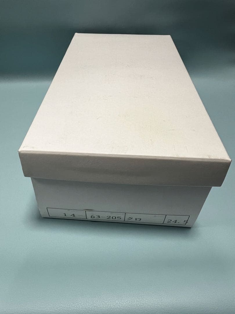 Leur Getter ルルゲッタ ブラック リボン付き シューズ　24.5㎝