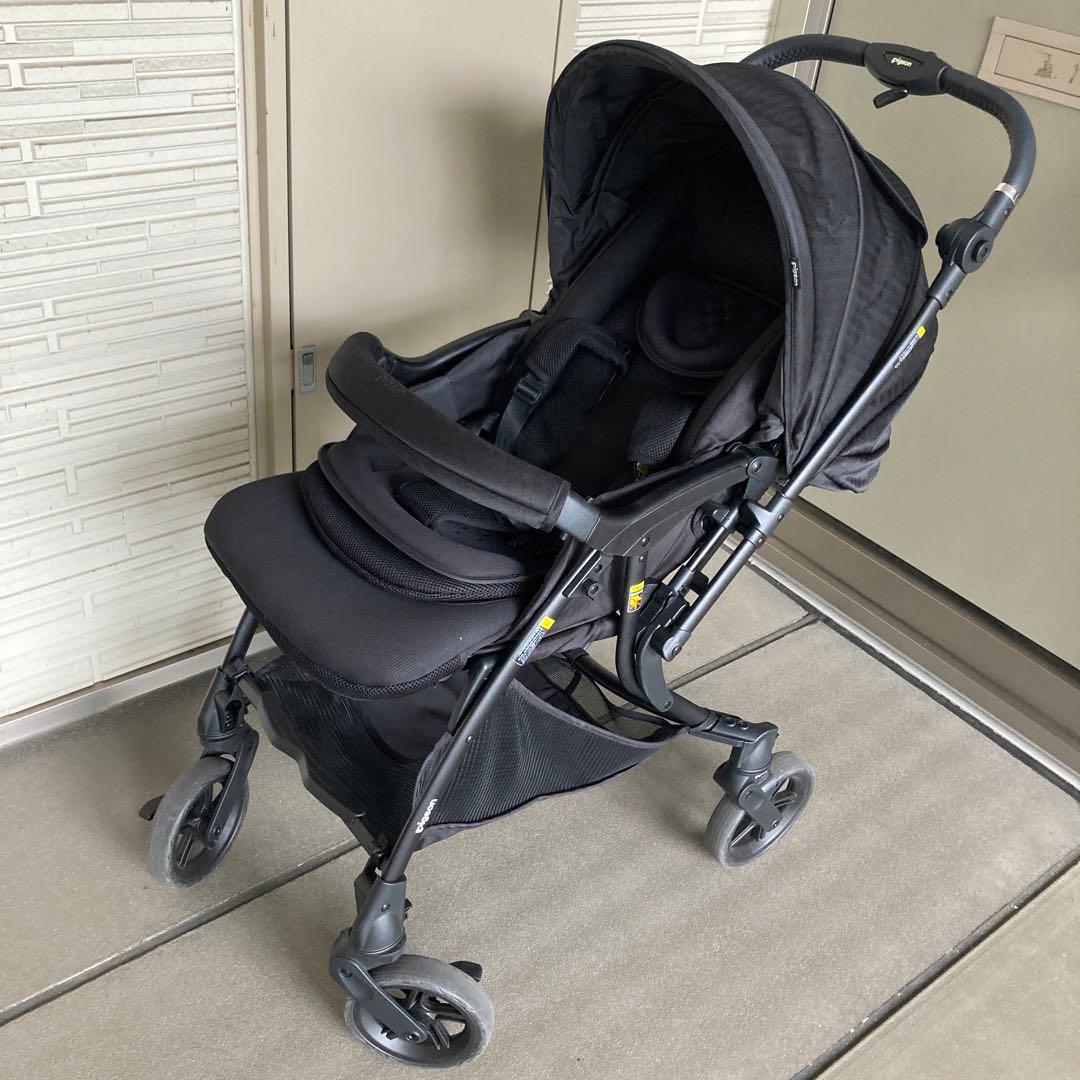 純正レインカバー付き2024年 ピジョン ランフィリノン RB4L ベビーカー