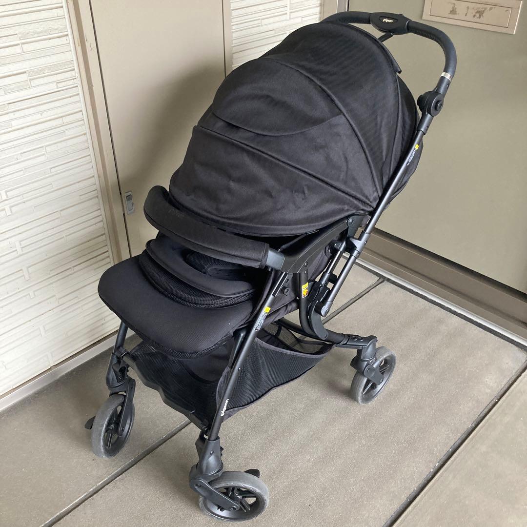 純正レインカバー付き2024年 ピジョン ランフィリノン RB4L ベビーカー
