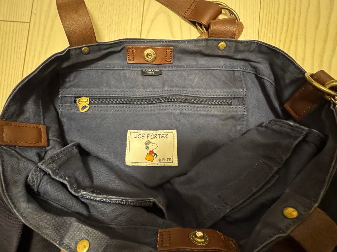 PORTER × SNOOPY コラボ トートバッグ JOE PORTERモデル