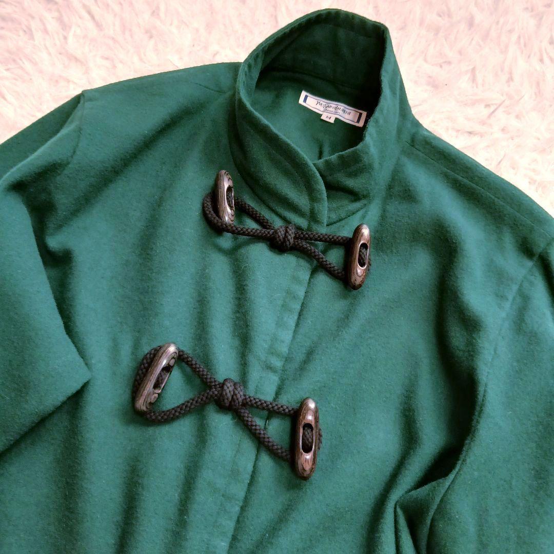 【Yves Saint Laurent】ヴィンテージ　薄手　ダッフルコート