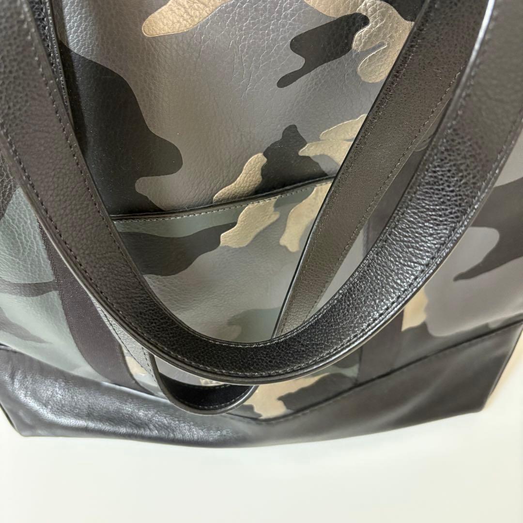 COACH コーチ 迷彩柄 トートバッグ　カモフラージュ　グレー