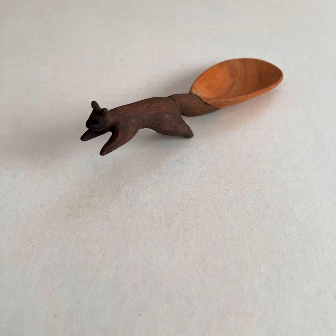 送料込 未使用/安彦年朗 動物スプーン 万象匙