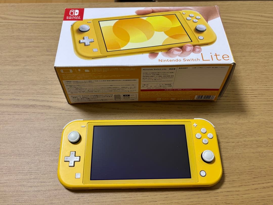 Nintendo Switch Lite イエロー 本体　ジャンク品