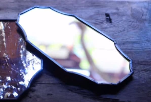 reimi ／ 作家物ミラー 壁掛け紐付き