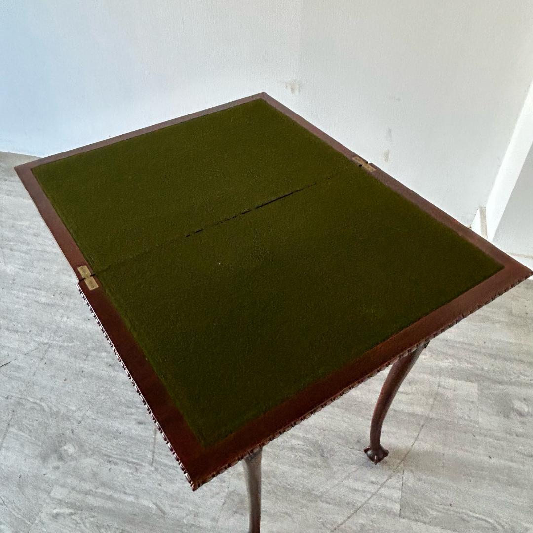アンティーク 家具 ゲームテーブル 1930年頃 マホガニー材 英国製 542A