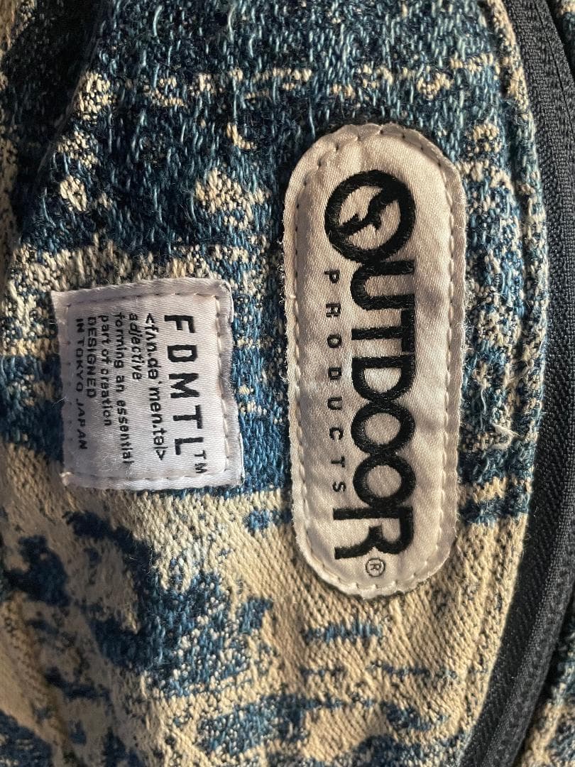 ファンダメンタル×OUTDOORコラボ ボディバッグショルダーバッグ