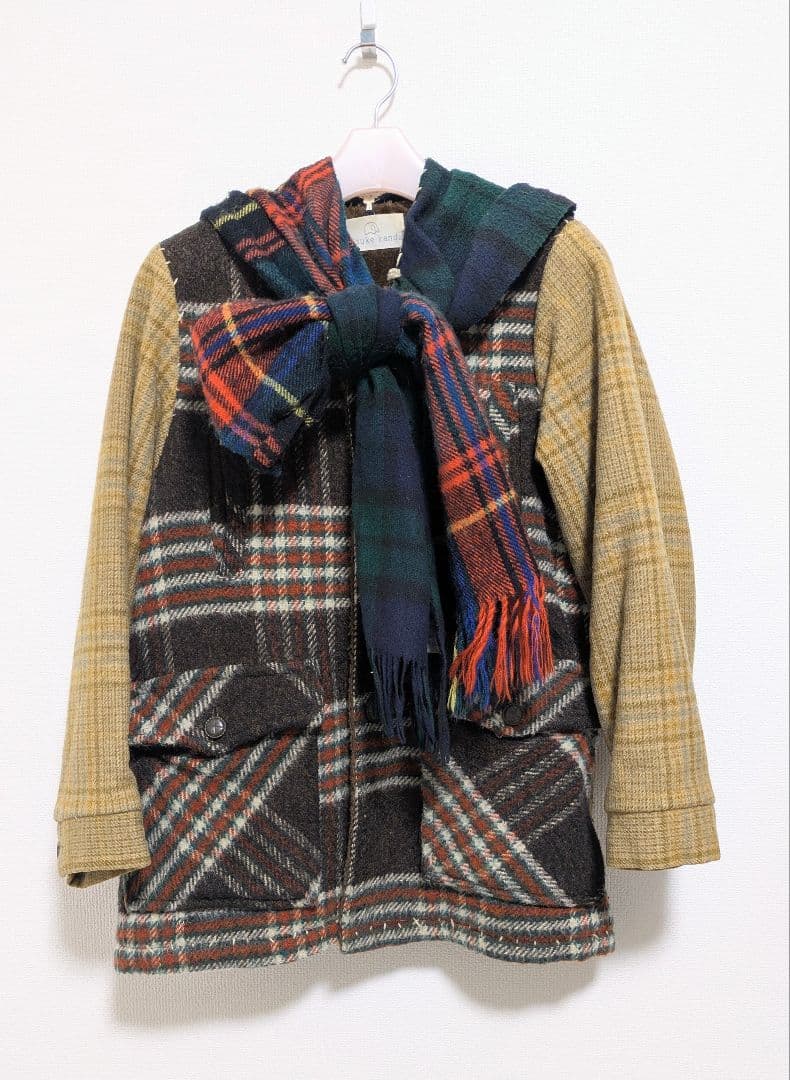 レア　keisukekanda マフラー　コート　フード ジャケット