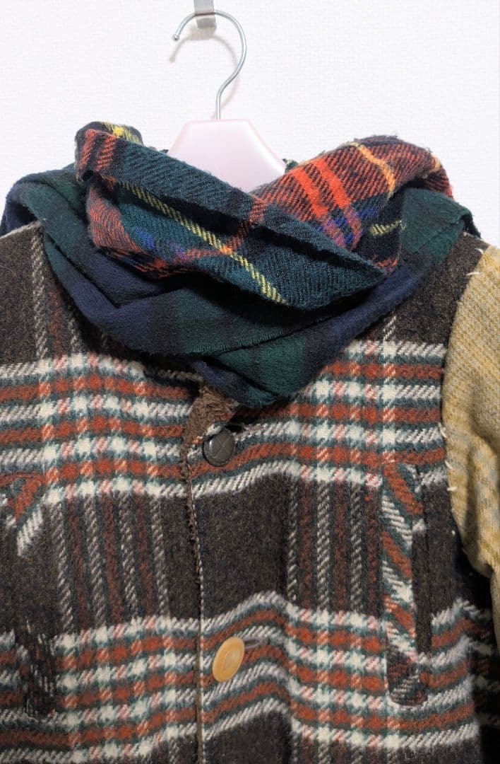 レア　keisukekanda マフラー　コート　フード ジャケット