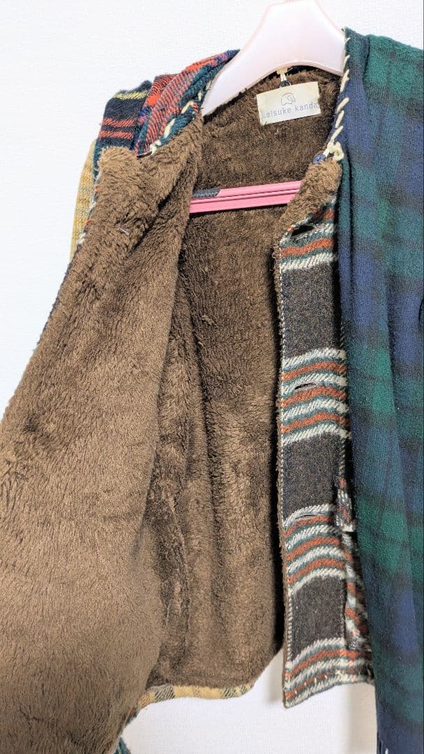 レア　keisukekanda マフラー　コート　フード ジャケット