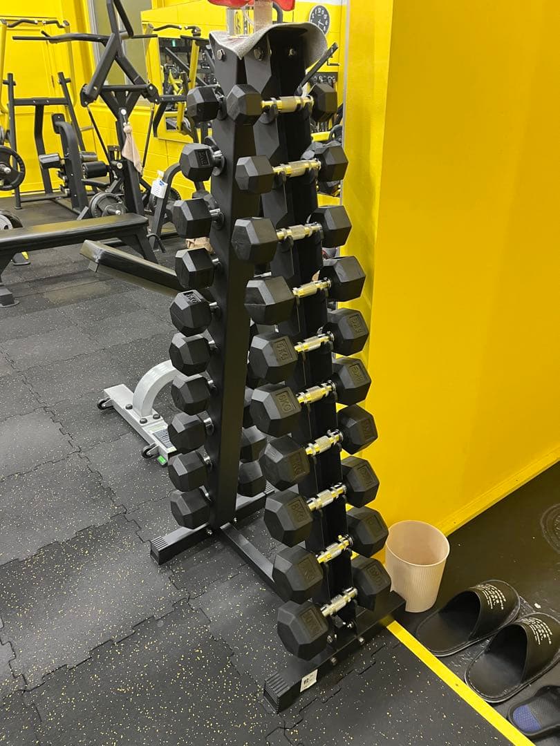 ラック&ヘックスダンベル　1kgから10kg
