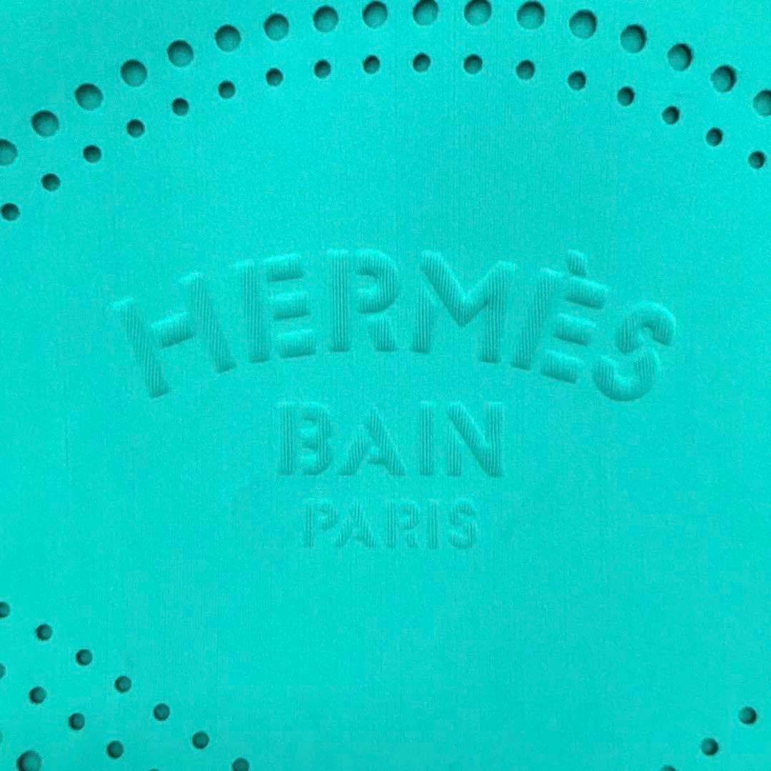 エルメス　ネオバン　MM　ポーチ　グリーン系　小物入れ　クラッチバッグ