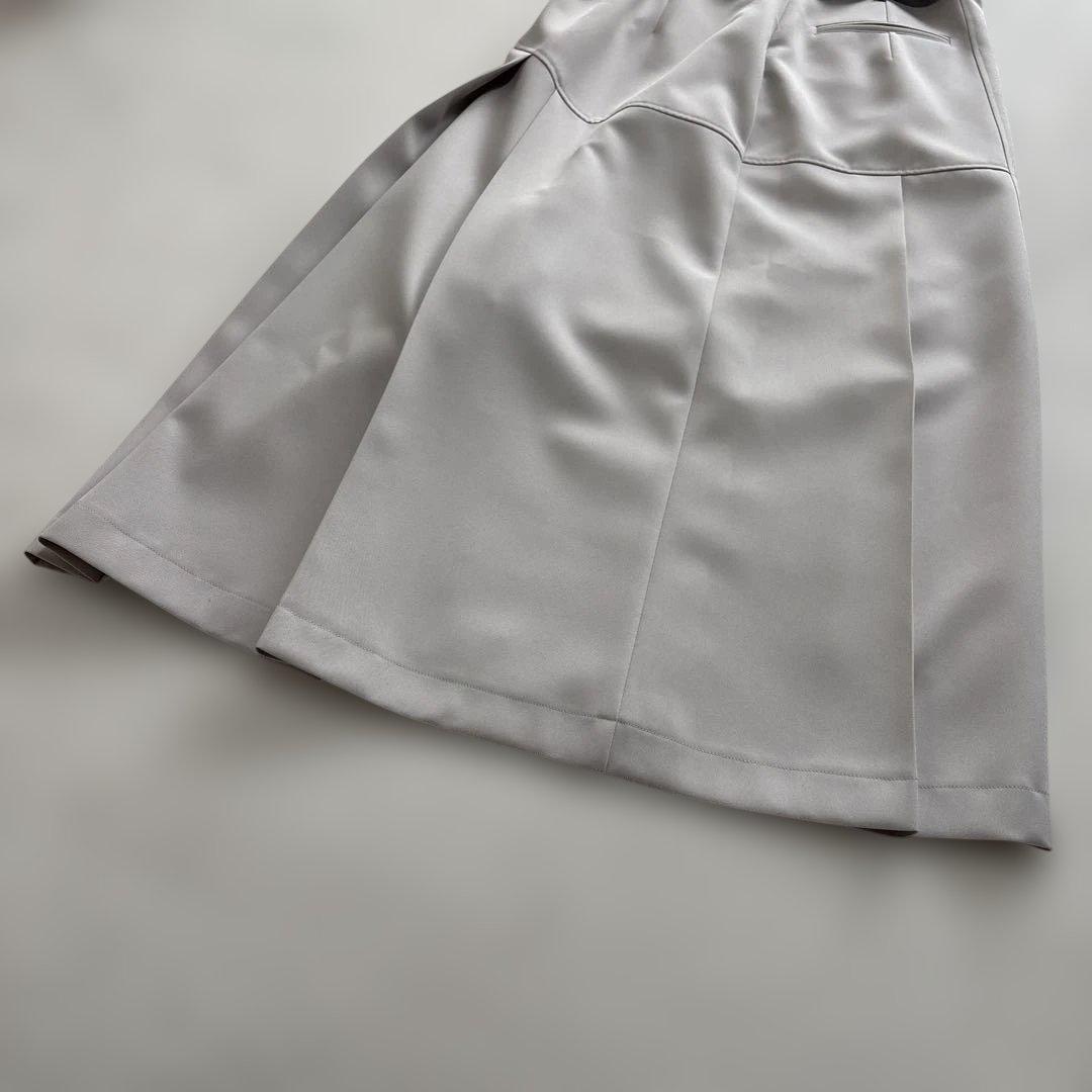 【難あり】新品タグ付き ランダムカットデザインスカート アイボリー