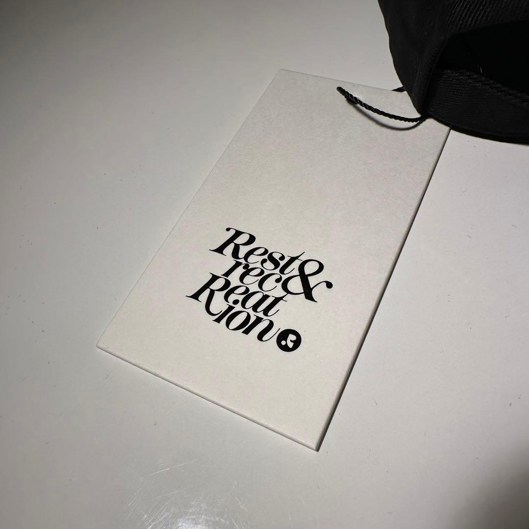 Reset & Recreation レディースキャップ 黒　韓国ブランド