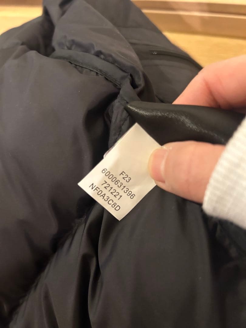 THE NORTH FACE ヌプシ 1996 US ブラック 700