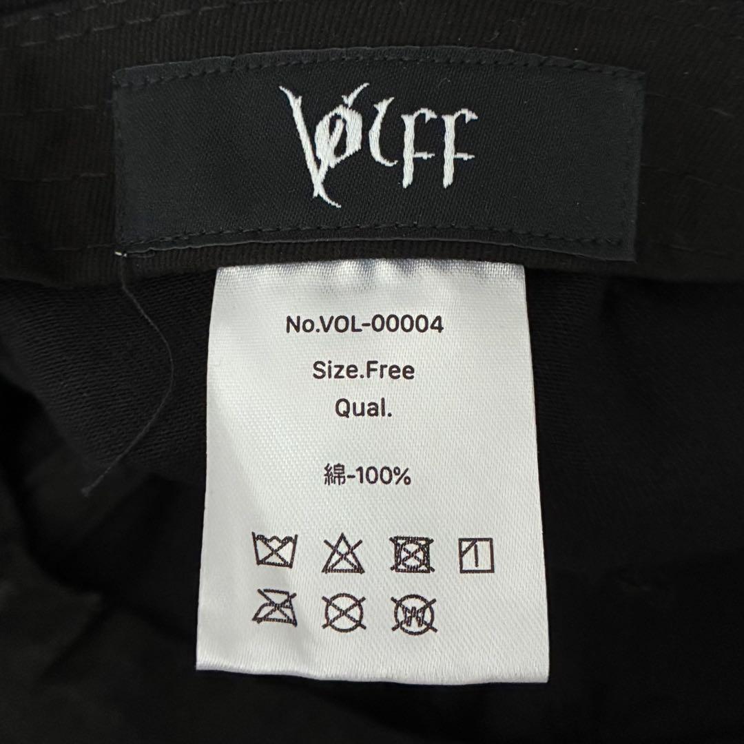 【美品】Volff CHARM DESTROY LOGO CAP ギャップ ロゴ