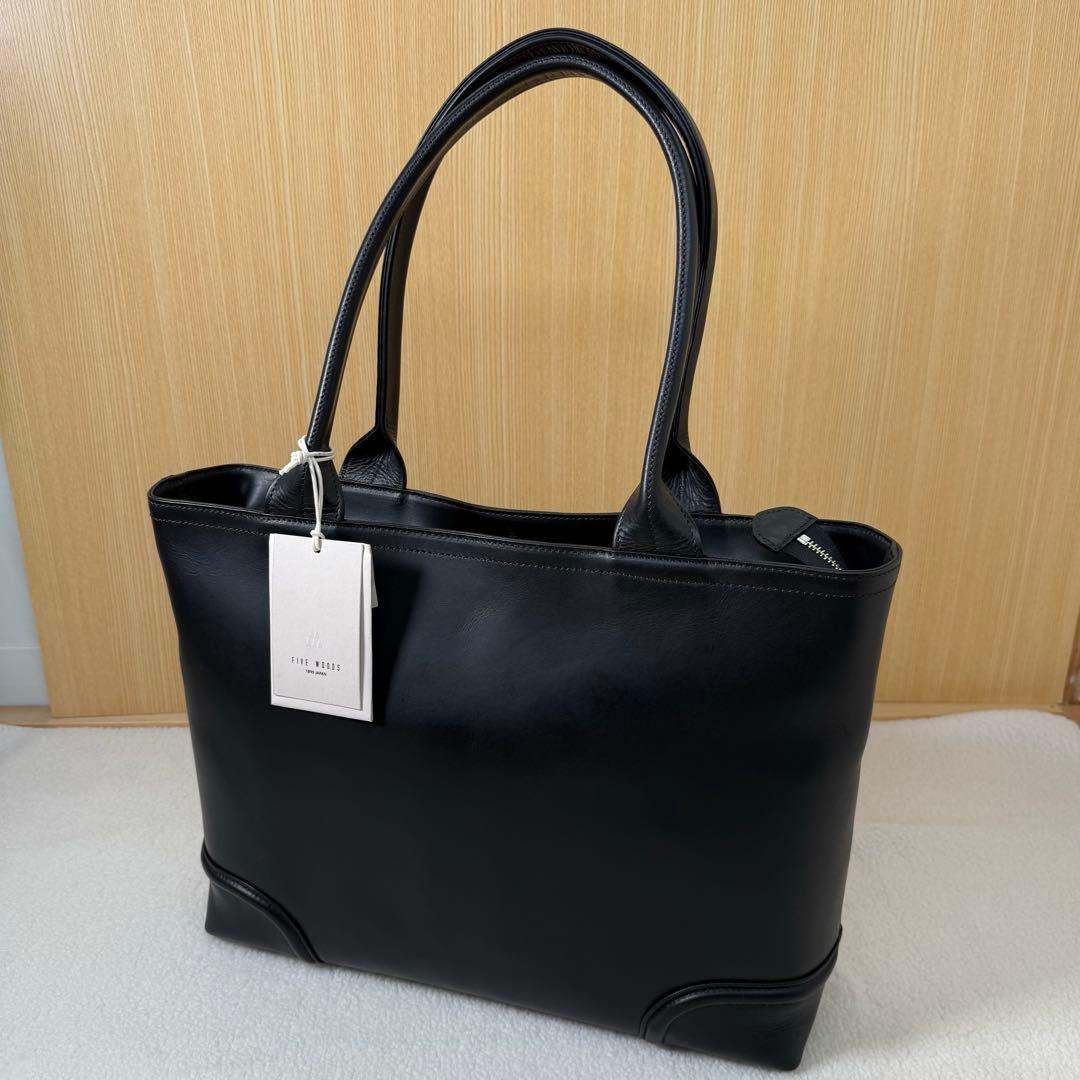 ポーチ付き　Five Woods ファイブウッズ トートバッグ プラトウ