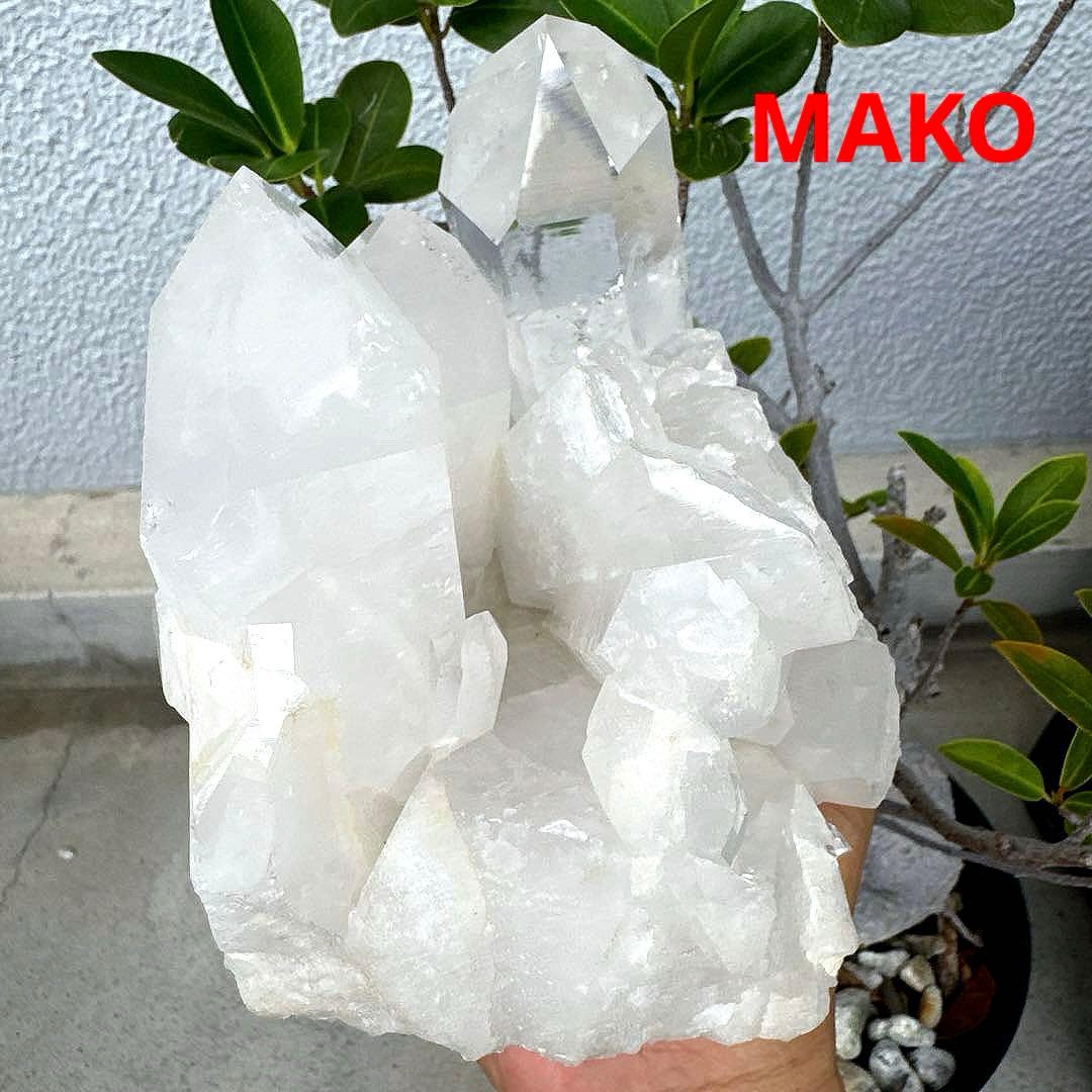 M1798☆水晶クラスター3.2Kg☆天然石　原石☆N50804-A