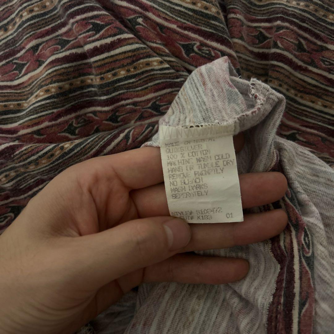 90s Old Quick silver border ネイティブ　サーフ