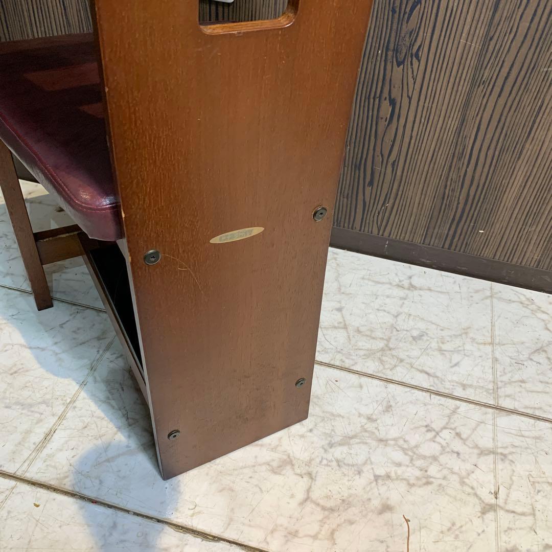 木製ダイニングチェア 背もたれ穴付き①