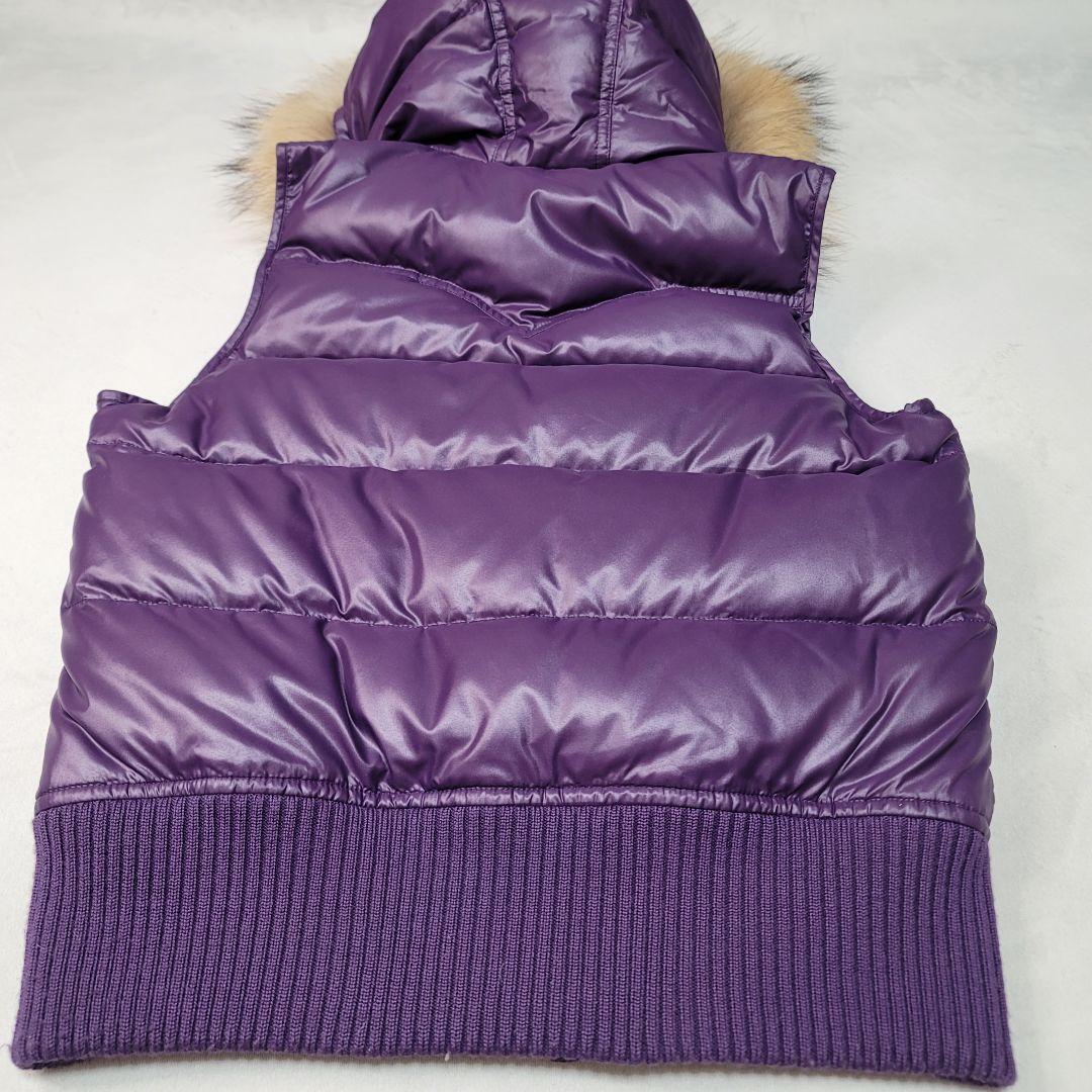 極美品☆BURBERRYバーバリーブルーレーベルノバチェック ダウンベスト