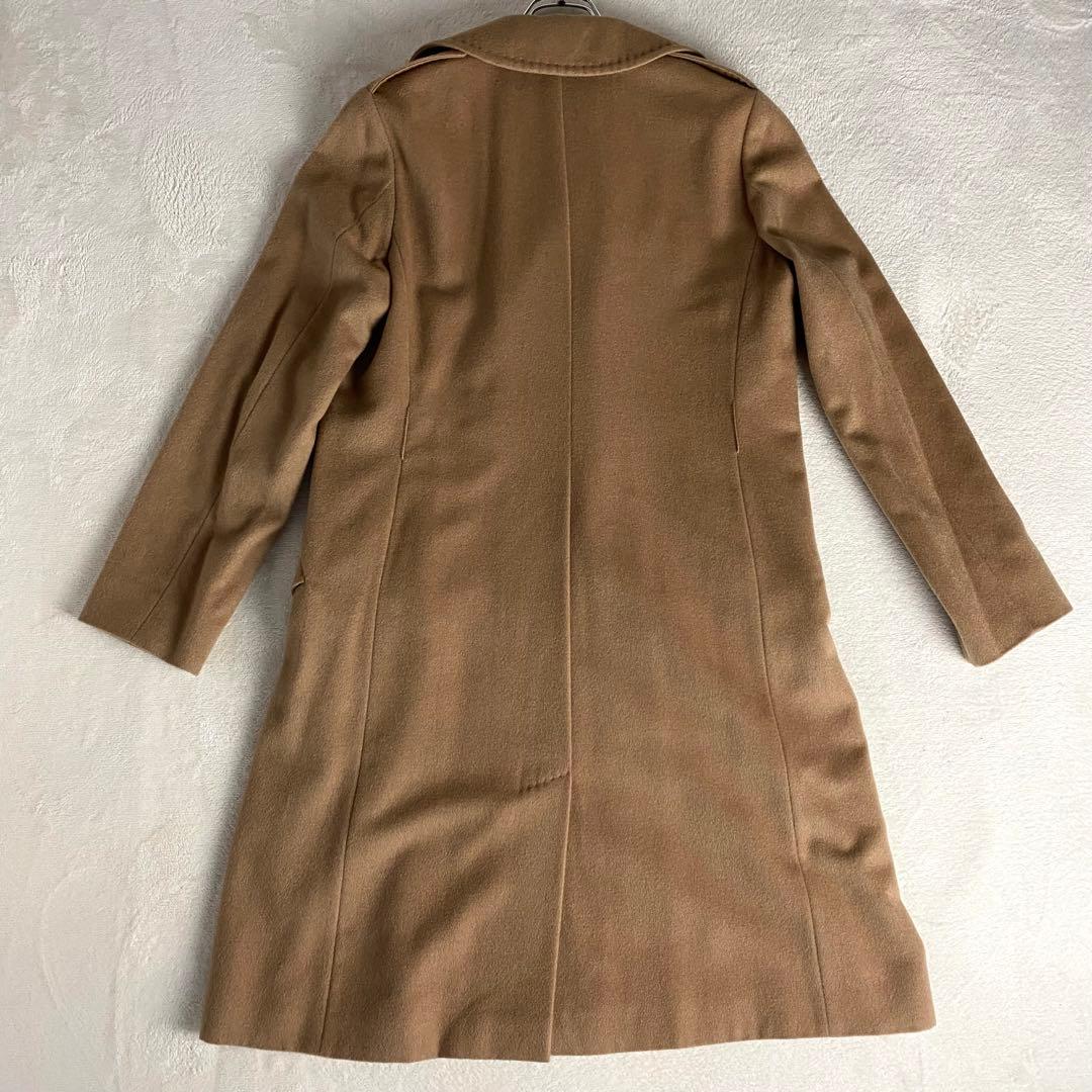 【極美品☆高級】マックスマーラ ロングコート ダブル ベルト ベージュ XXL