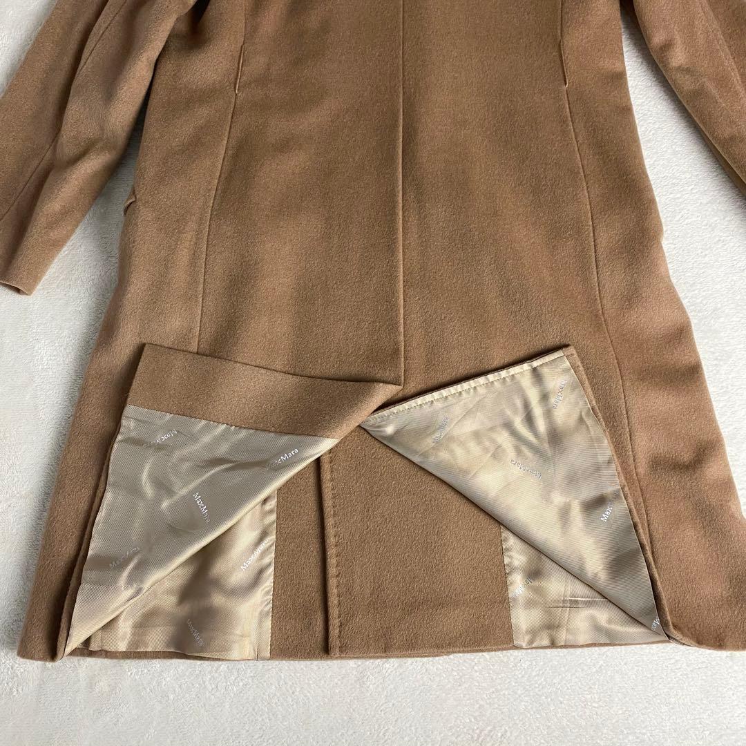 【極美品☆高級】マックスマーラ ロングコート ダブル ベルト ベージュ XXL