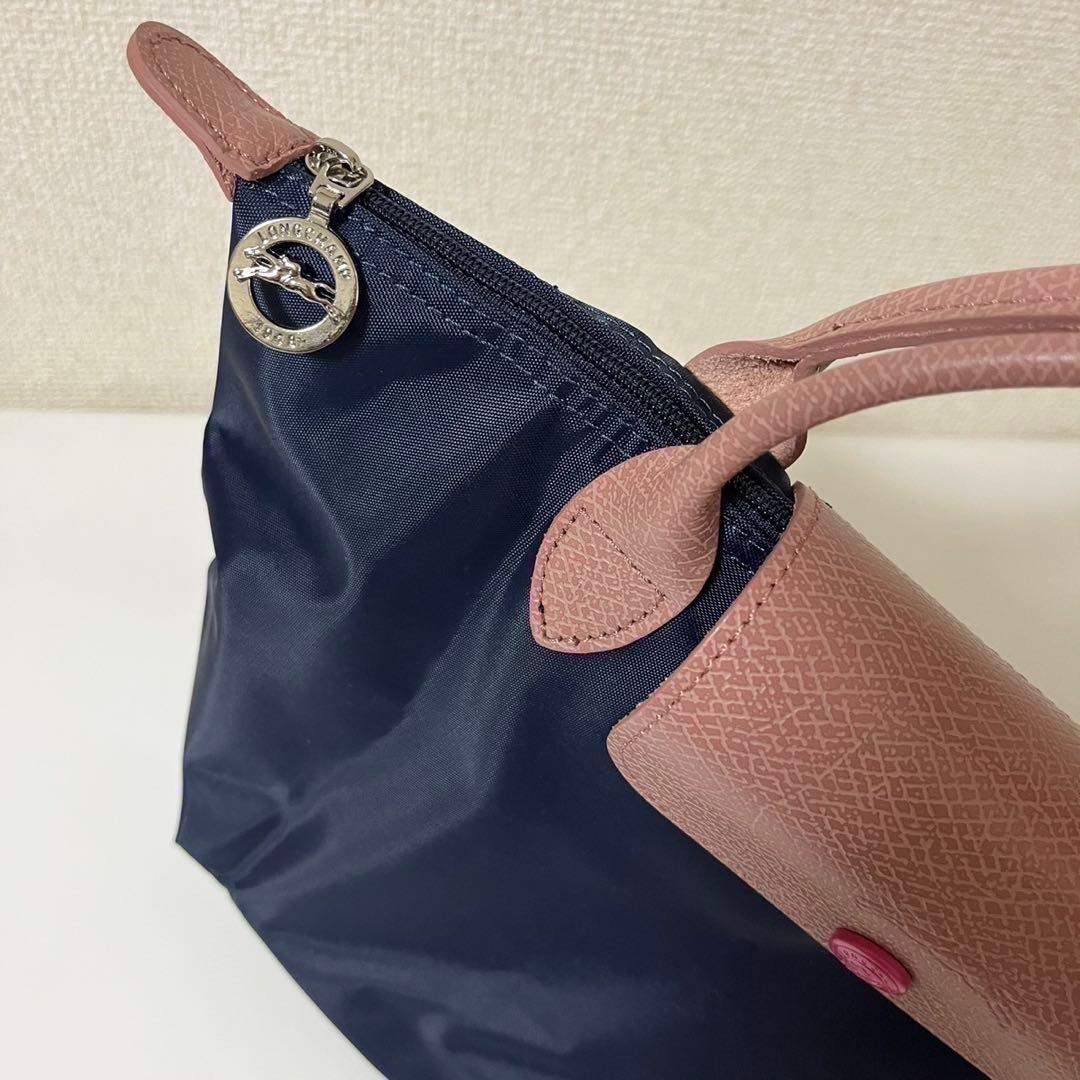 【新品】ロンシャン ル プリアージュ 最新 S トートバックネイビー
