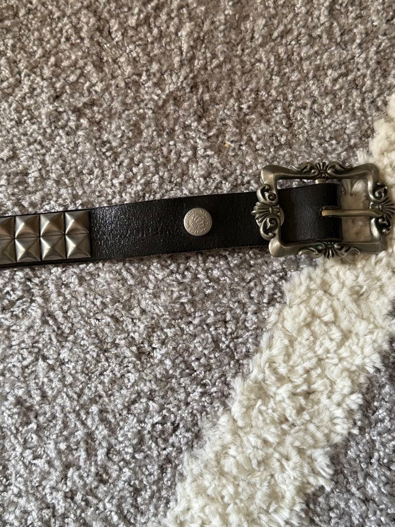 Wendy's & foot the coacher 2連スタッズベルト　激レア