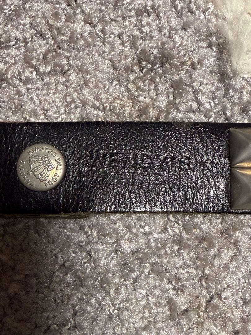 Wendy's & foot the coacher 2連スタッズベルト　激レア