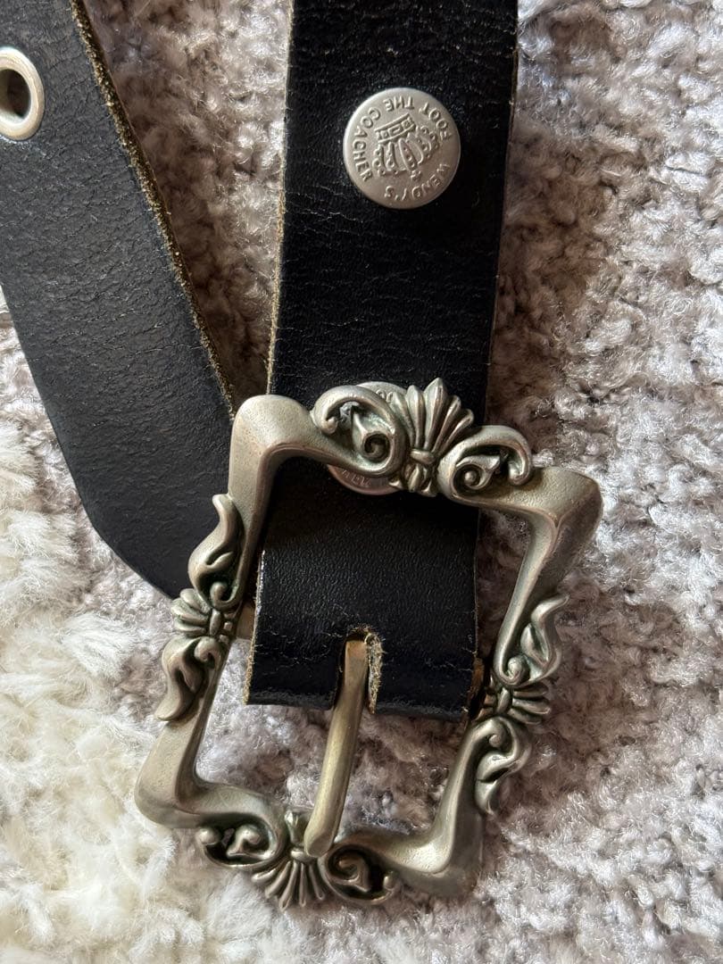 Wendy's & foot the coacher 2連スタッズベルト　激レア