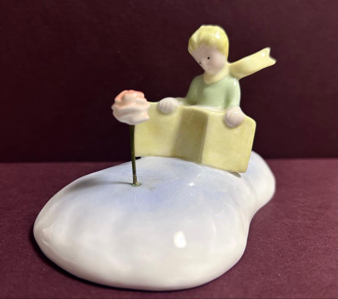 星の王子さま　日鉄　陶器製置き物