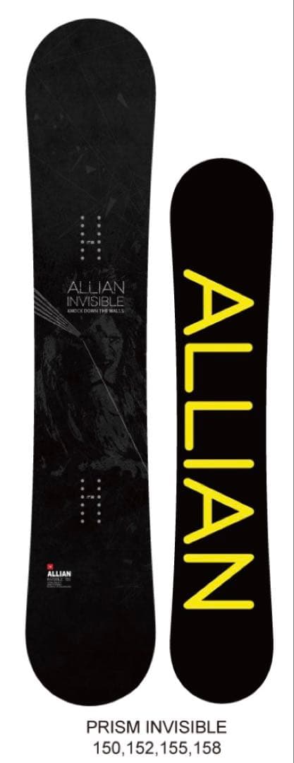 ALLIAN INVISIBLE 150 スノーボード