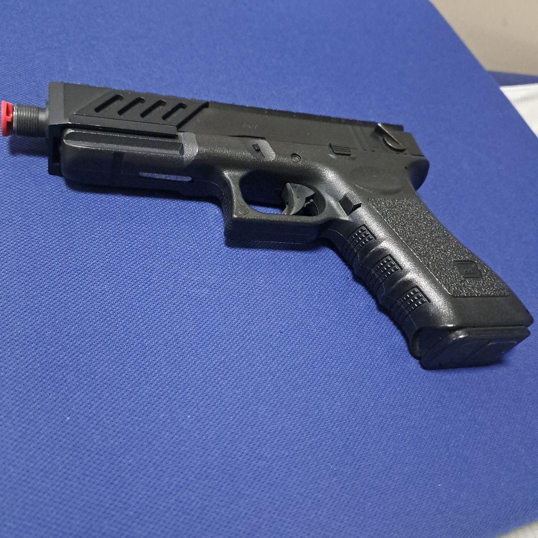 グロッグ18C電動東京マルイマウントレイルサイレンサー付き