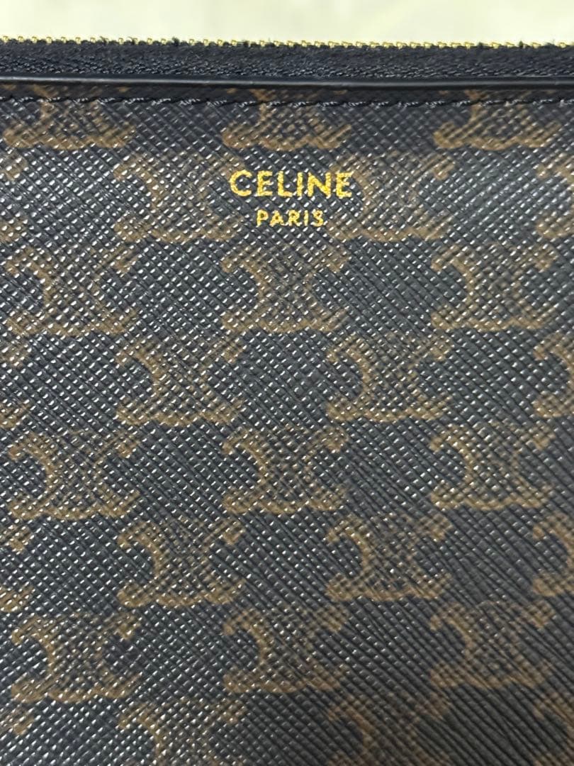 CELINE 長財布　ラウンドジップ　トリオンフ　最終値下げ　早い者勝ち