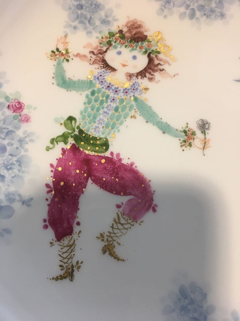 ⭐️マイセンお箱⭐️真夏の夜の夢No.6プレート１８ｃｍ