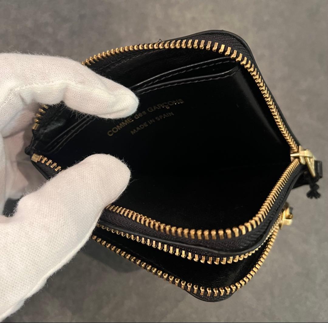 未使用　タグ付き　 コムデギャルソン SA3100OP ブラック 財布 黒