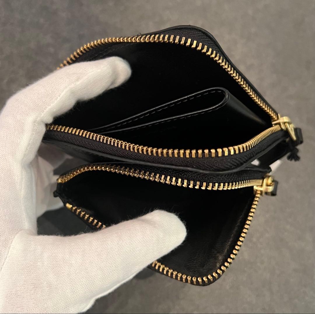 未使用　タグ付き　 コムデギャルソン SA3100OP ブラック 財布 黒