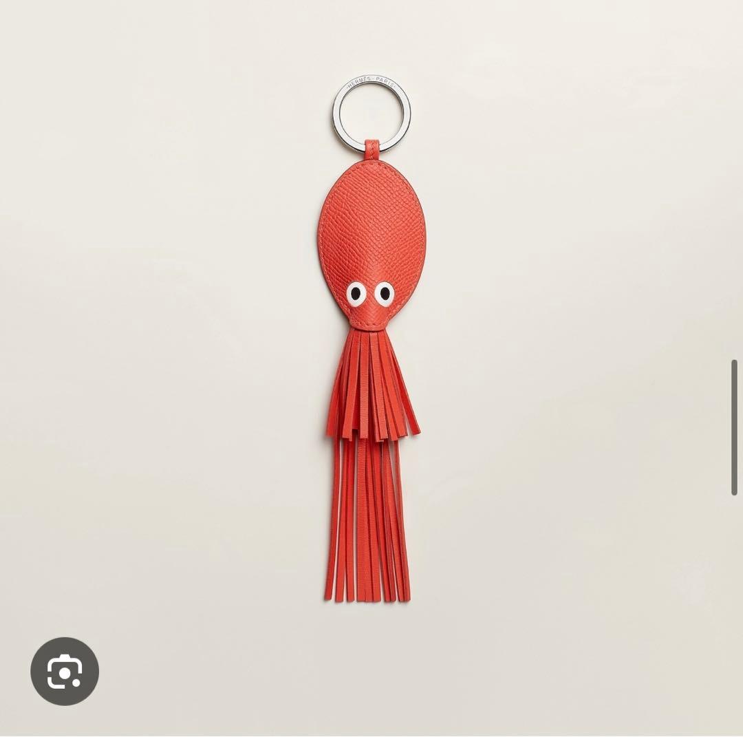 エルメス　プルプ　チャーム　タコ