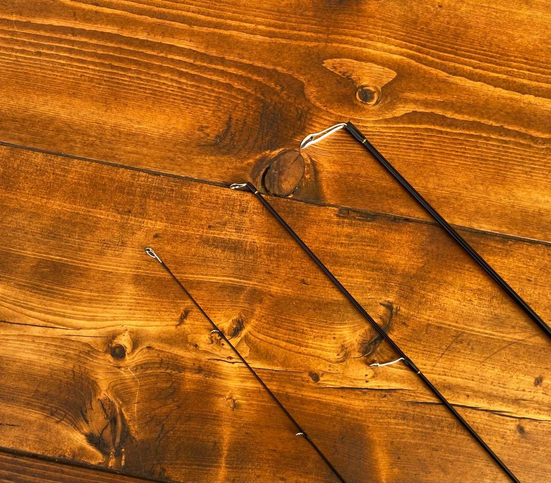 渓流釣りセット　トラウトロッド　パックロッド　604UL 523UL 長さ調節