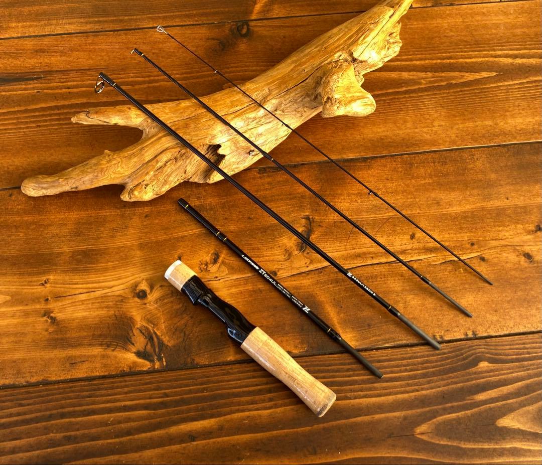 渓流釣りセット　トラウトロッド　パックロッド　604UL 523UL 長さ調節
