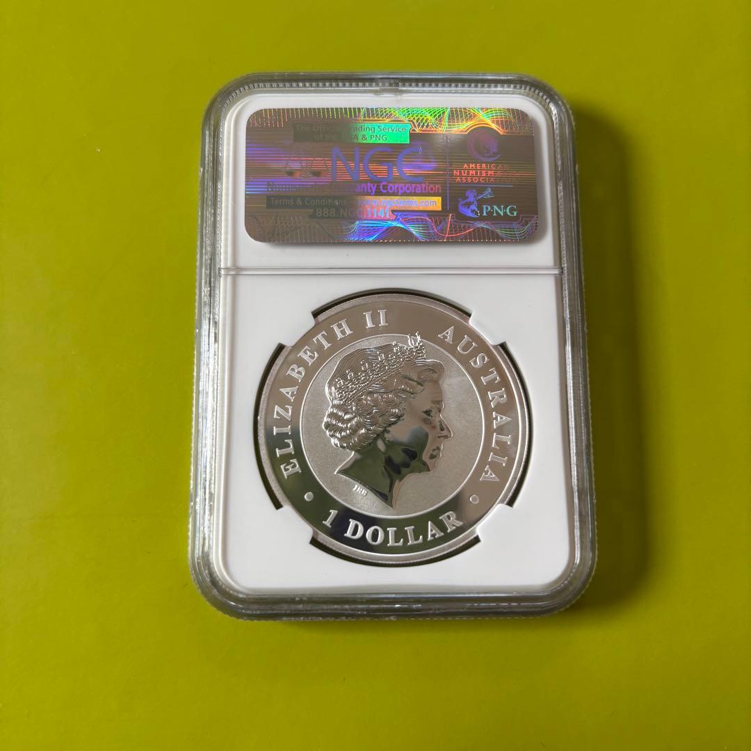 NGC鑑定済み　最高評価　MS70　2011年 オーストラリア　コアラ　銀