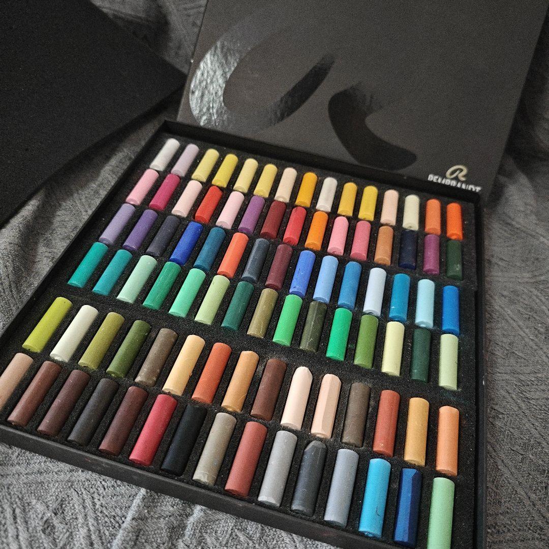 【美品】レンブラント　ソフトパステルハーフ　90色