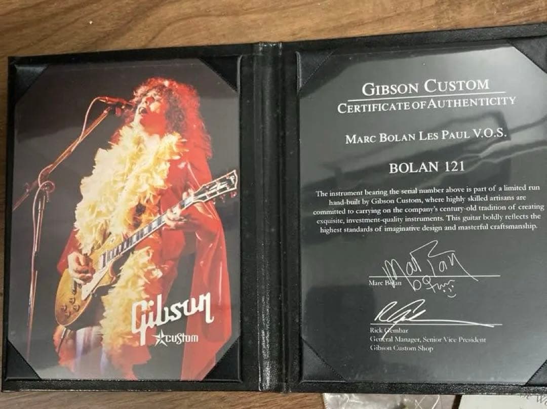 ギター Gibson C/S Marc Bolan Les Paul V.O.S