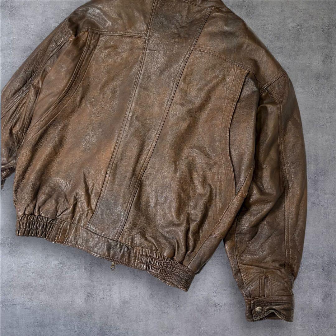 ジャケット・アウター 90s Wrangler A-2 vintage leather jacket