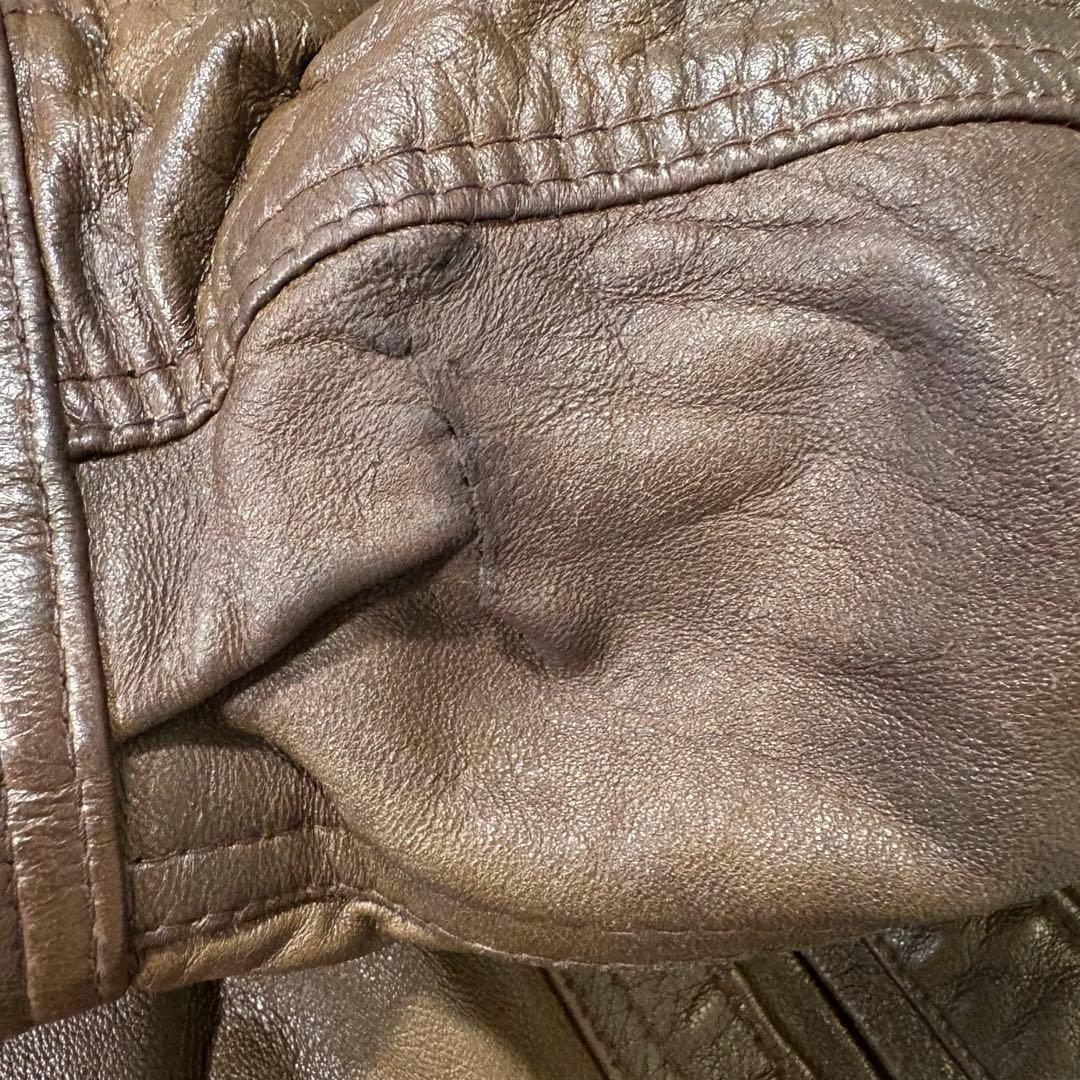 ジャケット・アウター 90s Wrangler A-2 vintage leather jacket